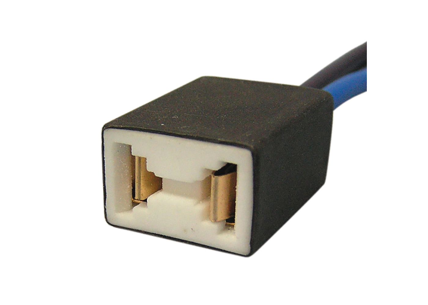 RBH005 H7 ceramic bulb connector with straight cable exit